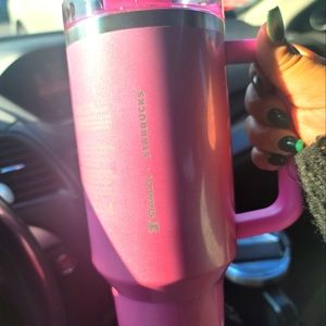 Starbucks Winter Pink Stanley